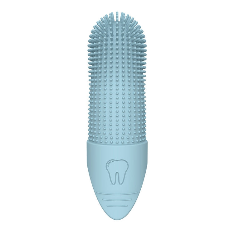 Spazzolino denti in silicone per cani e gatti
