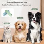 Spazzolino denti in silicone per cani e gatti