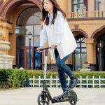 Scooter per adulti in acciaio 25 km/h capacità 100 kg
