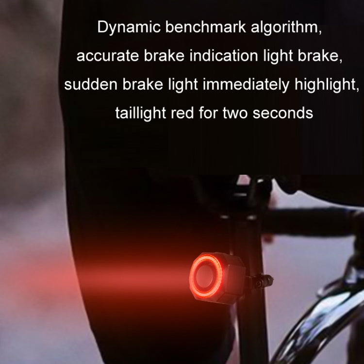 Luce posteriore bicicletta con allarme antifurto e telecomando