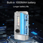 V10 Portachiavi torcia USB ricaricabile 1000 lumen