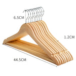 Appendiabiti in legno massello antiscivolo 44,5 cm