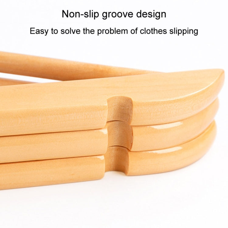 Appendiabiti in legno massello antiscivolo 44,5 cm