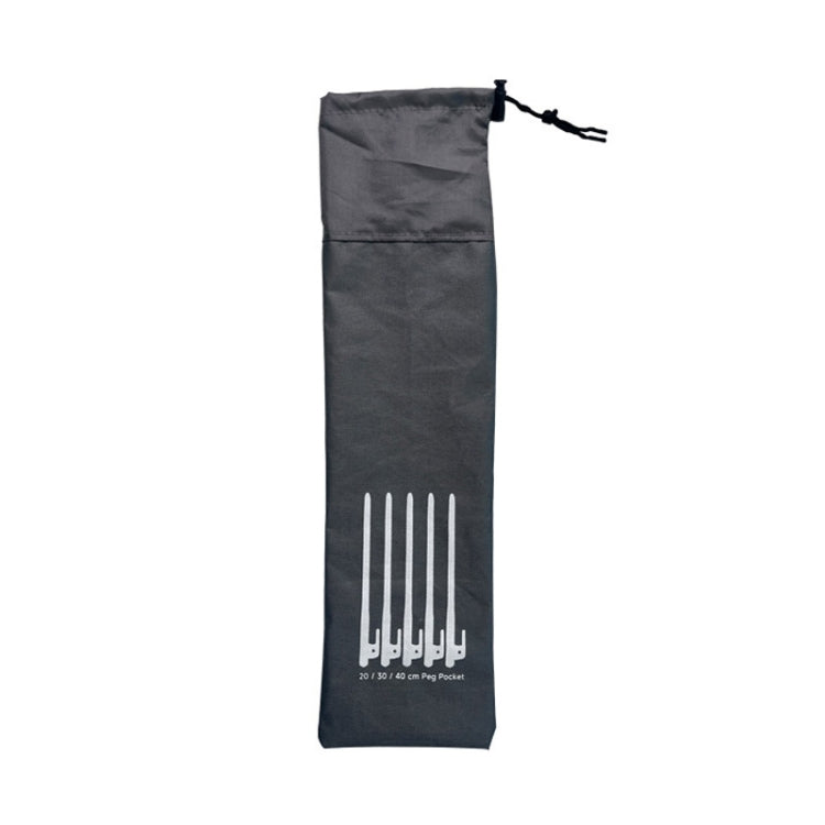 Borsa portaoggetti con picchetto da terra 20cm