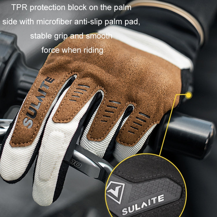 Guanti da motociclista SULAITE traspiranti con touch screen