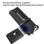 Per DJI RSC 2 / RS 2 / RS 3 Stabilizzatore Piastra a sgancio rapido superiore 50x38mm, 50x38mm