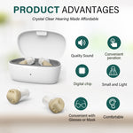Apparecchio acustico Z-68 in-ear ricaricabile con custodia - immagine 3