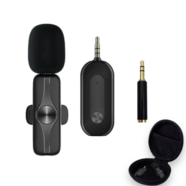 Microfono lavalier wireless Elebest da 3,5 mm Mini microfono a clip, One Drag One Set 1