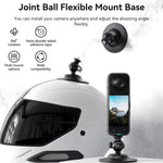 Supporto adesivo flessibile per action camera 1/4 pollice