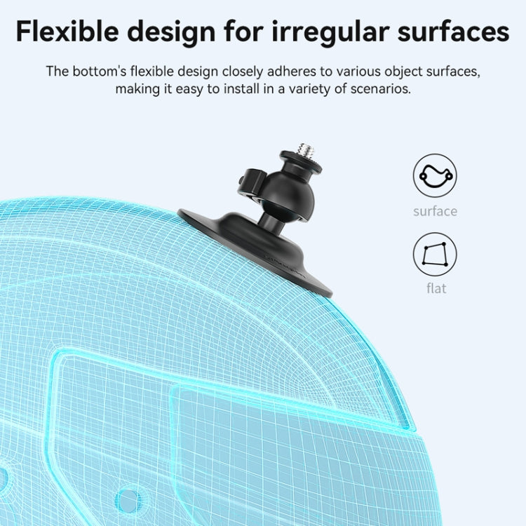 Supporto adesivo flessibile per action camera 1/4 pollice