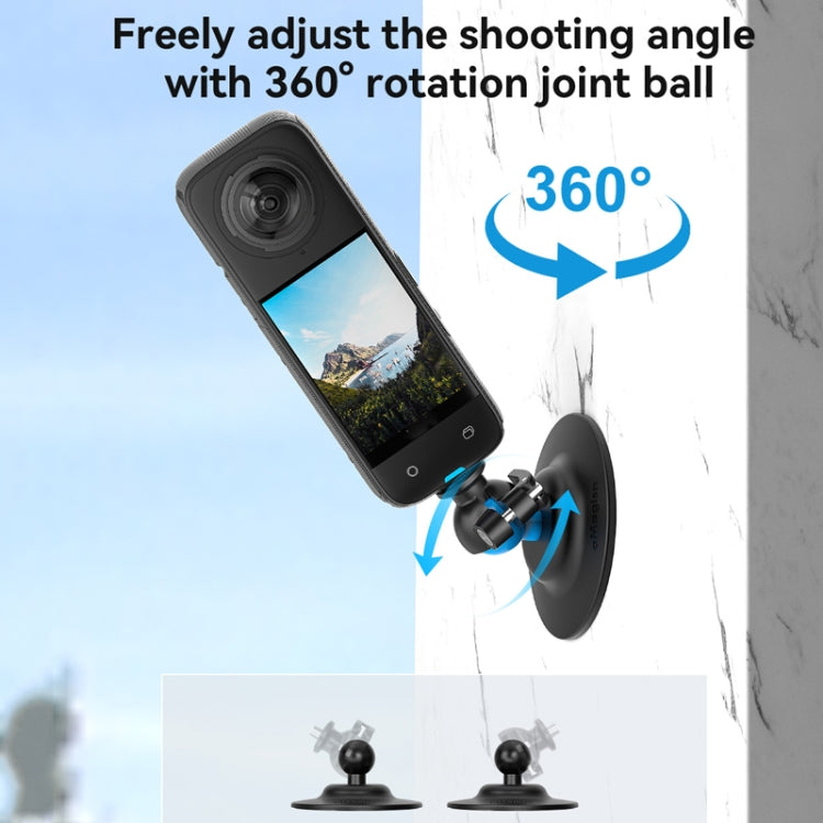 Supporto adesivo flessibile per action camera 1/4 pollice