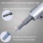 Fermaporta magnetico con viti per armadietti