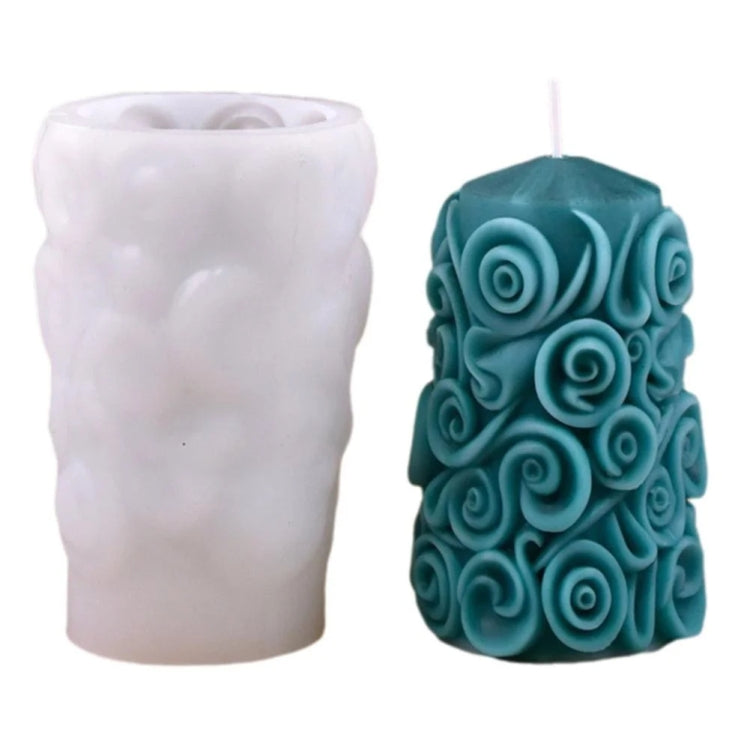 Stampo in silicone per ornamenti candele Natale