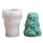 Stampo in silicone per ornamenti candele Natale