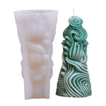 Stampo in silicone per ornamenti candele Natale