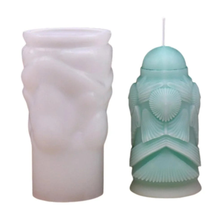 Stampo in silicone per ornamenti candele Natale