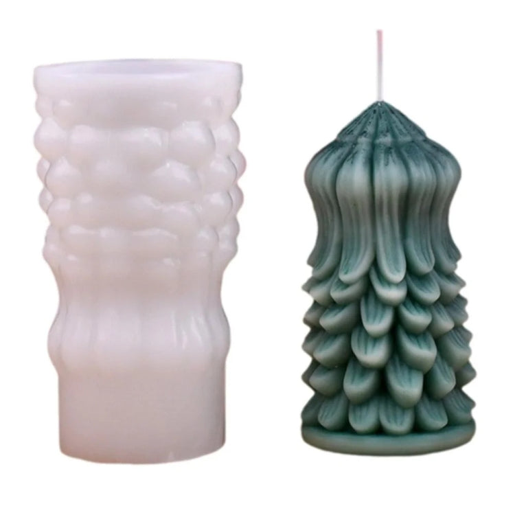 Stampo in silicone per ornamenti candele Natale