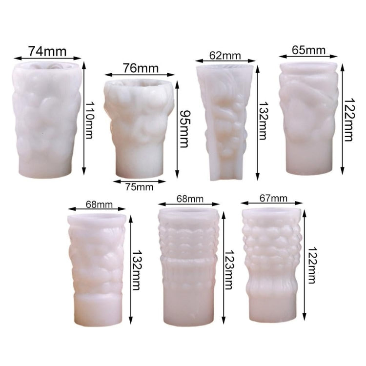 Stampo in silicone per ornamenti candele Natale