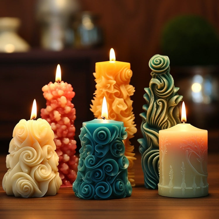 Stampo in silicone per ornamenti candele Natale