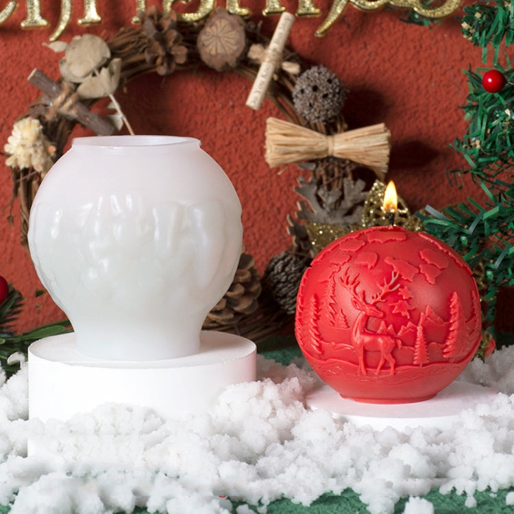 Stampo silicone per candela profumata Natale