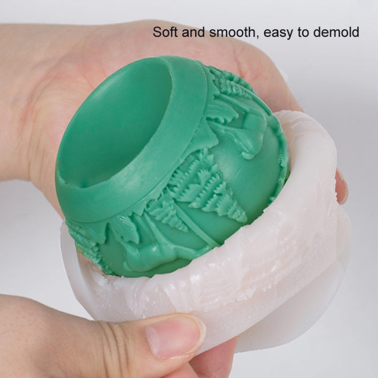 Stampo silicone per candela profumata Natale