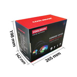 Dissipatore CPU COOLMOON RGB120 5V ARGB multipiattaforma