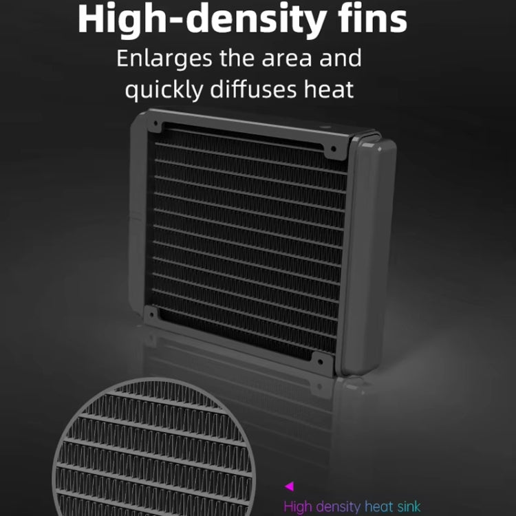 Dissipatore CPU COOLMOON RGB120 5V ARGB multipiattaforma
