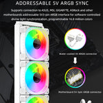 Dissipatore CPU COOLMOON CM-YM-360T con ARGB e Display Temperatur