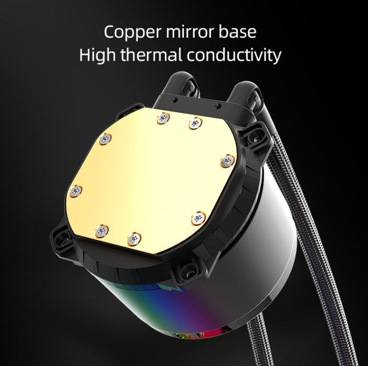 Dissipatore CPU COOLMOON CM-YM-360T con ARGB e Display Temperatur