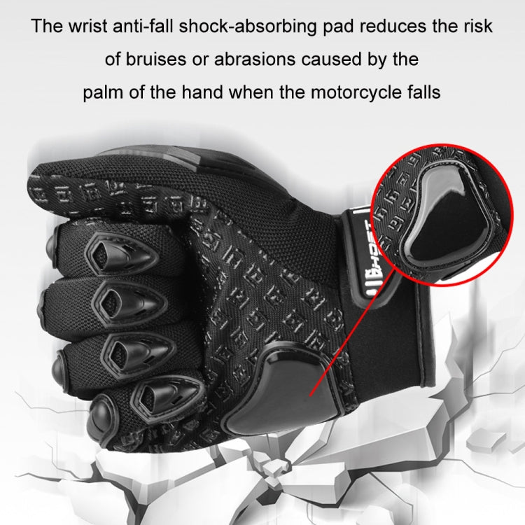 Guanti motociclista anticaduta con touch screen M-XXL