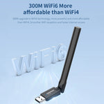 Adattatore USB WiFi6 COMFAST CF-940F 300Mbps 2.4GHz