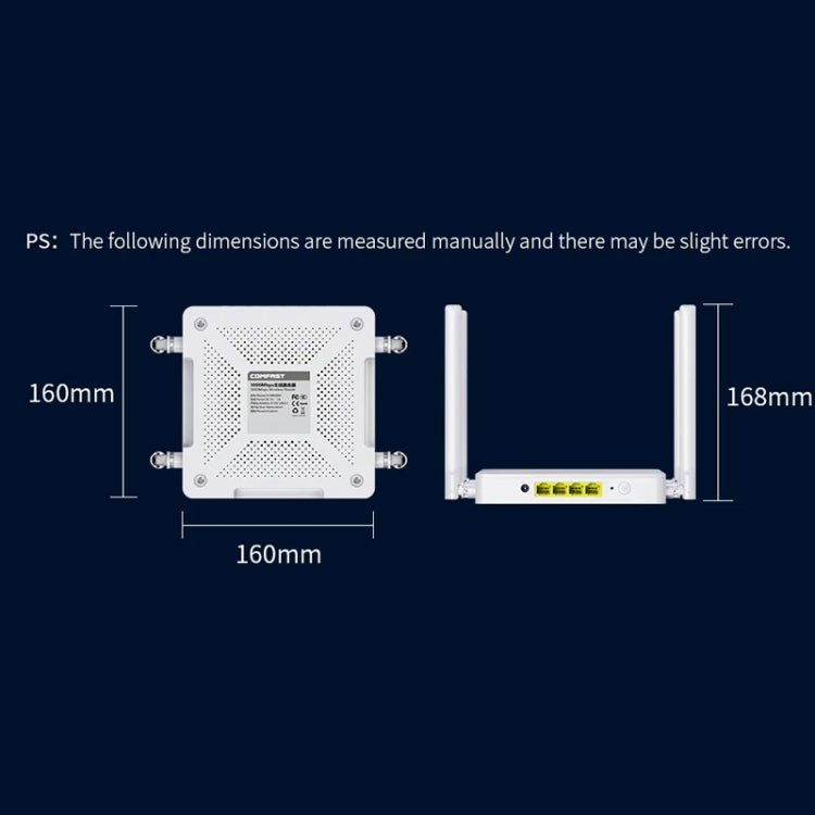 Router Mesh WiFi6 Dual-Band COMFAST CF-WR630AX 3000Mbps