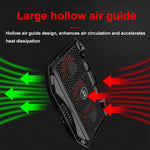 Radiatore raffreddamento laptop 3 ventole LED regolabile