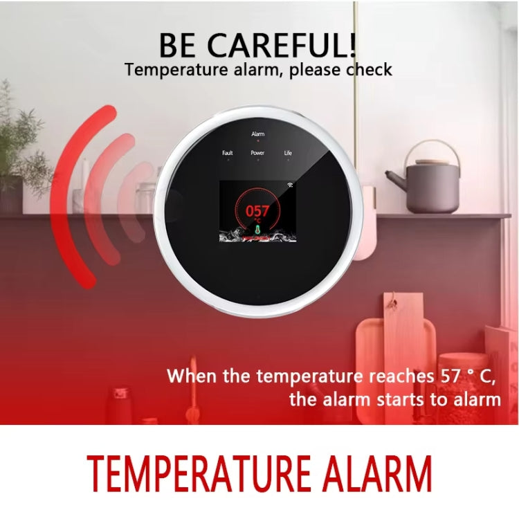 Rilevatore perdite gas WiFi Tuya con allarme vocale GS21