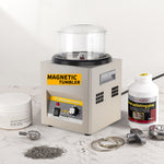 Lucidatrice magnetica in acciaio inox KT-185 44x30x30 cm