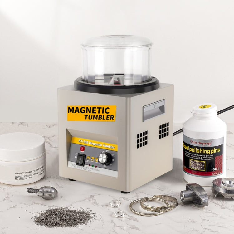 Lucidatrice magnetica in acciaio inox KT-185 44x30x30 cm
