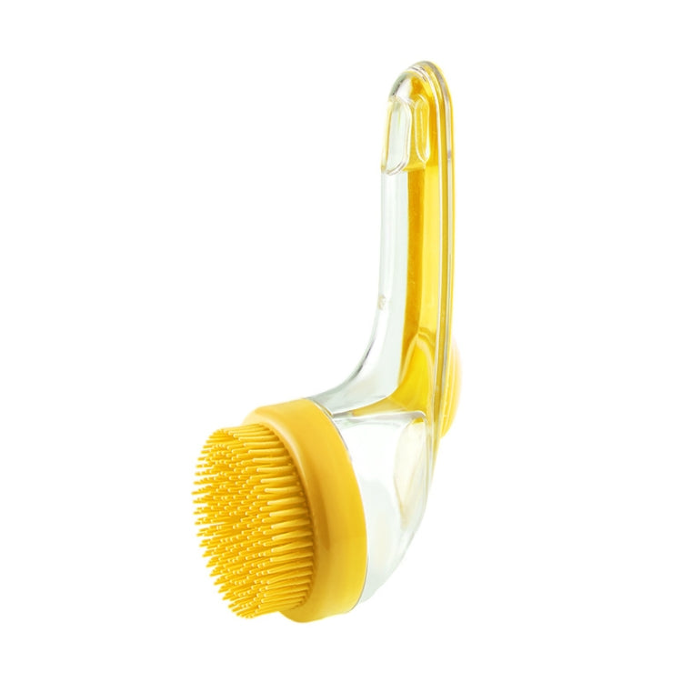 Spazzola bagno animali con manico lungo in silicone