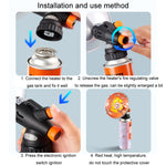 Riscaldatore portatile a gas per campeggio outdoor