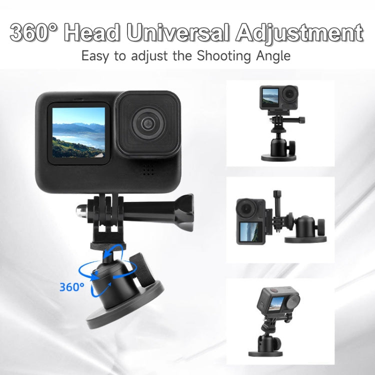 Supporto magnetico a sfera in lega di alluminio per fotocamere e