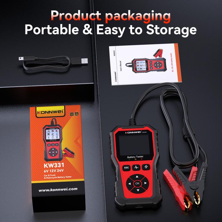 Strumento diagnosi OBD2 auto KONNWEI KW331 13 lingue