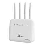 Router wireless 4G CPE WiFi6 con doppia porta e spina UE