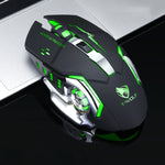 Mouse wireless da gioco RGB T-WOLF Q13 2,4 GHz 6 tasti