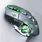 Mouse wireless da gioco RGB T-WOLF Q13 2,4 GHz 6 tasti