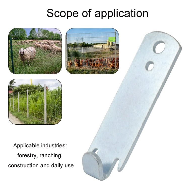 Morsetto Wire Twister T-Post per recinzione 2 pezzi