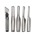 Set 7 coltelli da intaglio con manico in legno