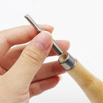 Set 7 coltelli da intaglio con manico in legno