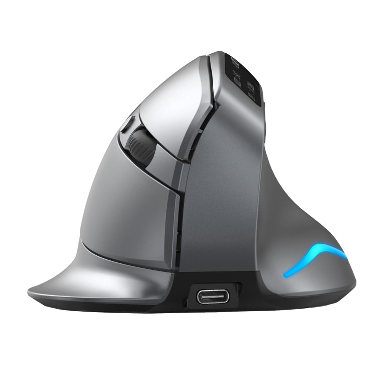 Mouse wireless verticale ZELOTES F-26C 2.4G+Bluetooth 8 tasti