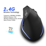 Mouse wireless ergonomico ricaricabile ZELOTES F35 6 tasti