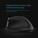 Mouse wireless ergonomico Zelotes F36A a 6 pulsanti