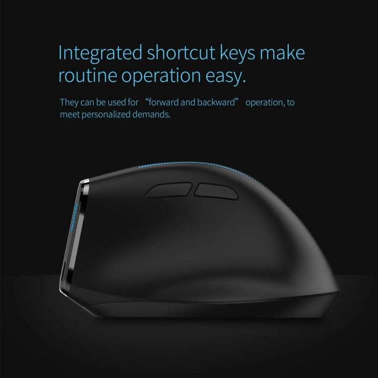 Mouse wireless ergonomico Zelotes F36A a 6 pulsanti